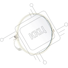 Зеркало косметическое РЫЖИЙ КОТ M-1602P двустороннее (1/Х2) (диаметр: 15 см, окраш.металл,стекло) (310833)