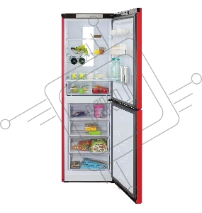 Холодильник Бирюса Б-H940NF двухкамерный красный