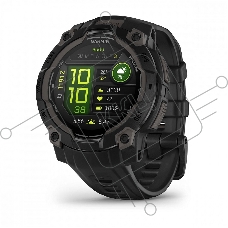 Смарт-часы Garmin Instinct 3 AMOLED черный, черный ремешок 45мм