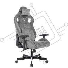 Кресло игровое Knight Outrider серый Light-19 крестов. металл