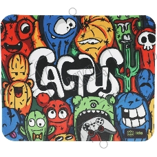 Коврик для мыши Cactus CS-MP-D03M Colorful Cacti 300x250x3мм