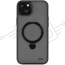 Чехол (клип-кейс) uBear для Apple iPhone 15 Clip Mag Case with MagSafe черный (CS296BL61RG-I23M)