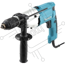 Дрель-шуруповерт Makita HP2051 Дрель уд, 720Вт,БЗП-13мм,0-1200\2900об\м,2.3кг,чем,мет редуктор