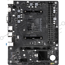 Материнская плата CBR B550M OEM, AM4, AMD B550, 2xDDR4, 4xSATA, 1xM.2, 1xPCIe 4.0 x16, 1xPCIe x1, 1xVGA, 1xHDMI, 1x1Gb LAN, 2xUSB-A 5Gbps, 4xUSB-A 2.0, 3x3.5 мм, 7.1, mATX