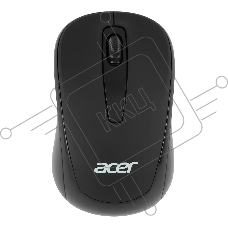 Мышь беспроводная Acer OMR133 черный, 1000 dpi, радиоканал, USB, кнопки - 3