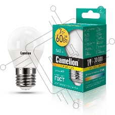Лампа светодиодная CAMELION (15063) LEDRB/7-G45/830/E27