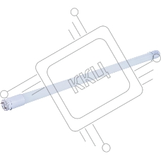 Лампа светодиодная IN HOME LED-T8R-М-PRO (4690612030968) 15 Вт матовая 6500К холод. бел. G13R 1350лм 230В 600мм поворотная