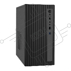 Компьютерный корпус Minitower ExeGate BAA-303MU-AAA350 (mATX, БП AAA350 с вент. 8см, 2*USB+1*USB 3.0, HD Audio, черный)