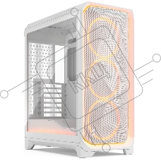 Корпус Fractal Design Meshify 3 XL White Ambience Pro RGB TG Clear Tint, Midi-Tower, белый, 3 x 140 мм