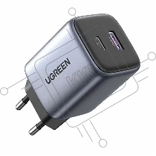 Сетевое зарядное устройство UGREEN CD350 (15539) Nexode 35W USB-A - USB-C Wall Charger EU Цвет:серый 