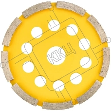 Чашка алмазная шлифовальная KRANZ 1-ряд 125х22.2 мм