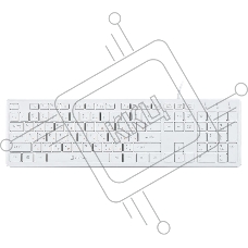 Клавиатура Oklick 500M проводная, USB, белый