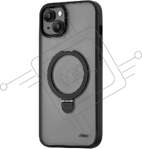 Чехол (клип-кейс) uBear для Apple iPhone 15 Plus Clip Mag Case with MagSafe черный (CS300BL67RG-I23M)