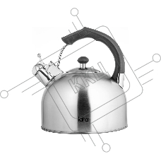 Чайник для плиты металлический LARA LR00-06 (матовый) 4.0л, индукционное дно 0.3мм