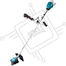 Триммер электрический Makita XGT аккум. 550Вт неразбор.штан. реж.эл.:леска/нож