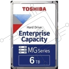 Жесткий диск HDD Toshiba SAS 6Tb 12Gb/s 7200 256Mb 1 year warranty (replacement MG06SCA600E, MG04SCA60EE, MG08SDA600E)