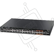 Коммутатор 4610-54P-O-AC-Fv1 Edge-corE 48-Port GE RJ45 port w/ POE+, incl. 8 ports UPOE, 4x10G SFP+, 2 port QSFP+ by DAC or 20G QSFP+ Transceiver, Broadcom Helix 4, Dual-core ARM Cortex A9 1GHz, dual 110-230VAC 920W hot-swappable PSUs, one fixed system fa