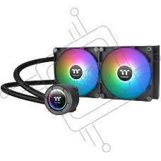 Система водяного охлаждения Thermaltake TH280 V2 ARGB Soc-AM5/AM4/1200/1700/1851 черный 4-pin 34.7dB Al+Cu Ret (CL-W375-PL14SW-A)