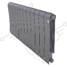 Радиатор биметаллический Royal Thermo Infinity 500 Silver Satin - 12 секц.