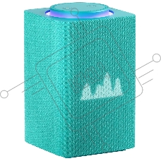 Умная колонка Yandex Станция Макс Zigbee Алиса 65W 1.0 BT/Wi-Fi 10м, (YNDX-00053TRQ), бирюзовый