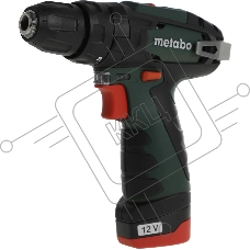 Дрель-шуруповерт аккумуляторная Metabo PowerMaxx SB 600385500, Аккумуляторный, 10,8В, Ударная