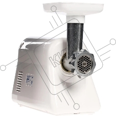 Мясорубка электрическая Ротор Люкс ЭМШ 35/300-2 белый, 1500 Вт, 0.6 кг/мин, реверс, насадки - 2