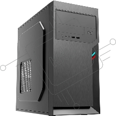 Компьютерный корпус с блоком питания 450Вт. Case Foxline FL-702, mATX, 1x5.25EXT, 1x3.5EXT, 2x3.5INT, 2xUSB2.0, HDA, w/o FAN, w/450W ATX PSU, w/1.2m EU pwr cord