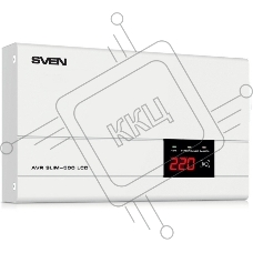 Сетевой фильтр SVEN (Стабилизатор напряжения) AVR SLIM-500 LCD