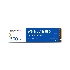 Твердотельный накопитель SSD Western Digital M.2 2280 500GB Blue SN580 WDS500G3B0E PCIe Gen4x4 with NVMe, 3D TLC NAND