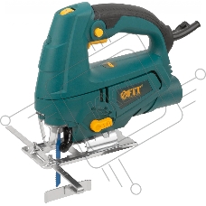Лобзик FIT JS-601 570 Вт, 0-3000 ход/мин, БзП, маятник, 65 мм, 1,9 кг, рез. накл., коробка