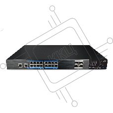 Коммутатор   МАС 16К 20 портов (16 PoE) 270 Вт (-10…50) RVi-2NSM16G-4S