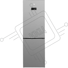 Холодильник Beko B3RCNK362HS серебристый двухкамерный 220/100л морозилка снизу