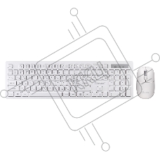 Комплект клавиатура+мышь Smartbuy (SBC105AGW) 105AG белый