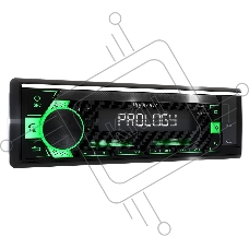 Автомагнитола Prology CMX-235, 1 DIN, Bluetooth, USB Type-A, AUX, пульт ДУ