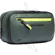 Косметичка Piquadro Corner 2.0 BY6380C2OW/VE зеленый полиэстер