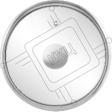Крышка Rondell Modern RDA-1737, 20см, руч.серый