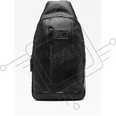 Рюкзак слинг мужской Piquadro Urban CA6540UB00/N, кожа, черный