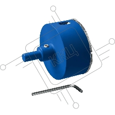 Коронка алмазная ЗУБР 29850-60  ЭКСПЕРТ в сборе по кафелю керамике P60 60мм