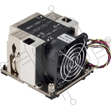 Кулер для процессора Alseye SNK-P0068AP4(with BK) серебристый, 60 мм, алюминий/медь, 8400 об/мин, 52 дБ, 4 pin, 140 Вт, 64.5 мм