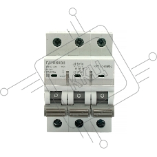 Автоматический выключатель Гарнизон CB-47100-3-40-10-C, ВА 47-100, 3P, 40А, 10kA (С)