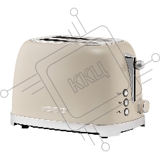 Тостер Galaxy Line GL 2918 кремовый, 900 Вт, 2 слота