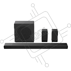 Саундбар Hisense AX5140Q 5.1.2 600Вт черный