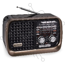 Радиоприемник SOUNDMAX SM-RD2124UB(черный с серым)