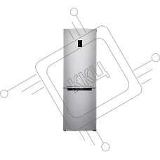 Холодильник Samsung RB33A32N0SA/WT серый двухкамерный инвертер 232/118 л морозилка снизу