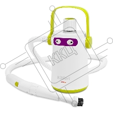 Пароочиститель ручной Kitfort КТ-9109-2 1000Вт белый/салатовый