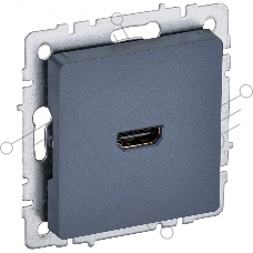 Розетка HDMI IEK BRITE РHDMI-0-БрМ маренго