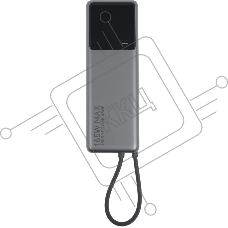 Мобильный аккумулятор Xiaomi BHR9361GL 10000mAh QC/PD 165W 6A USB-C серый