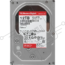 Жесткий диск WD SATA-III 12Tb WD122KFBX NAS Red Pro (7200rpm) 512Mb 3.5