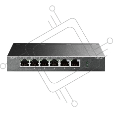Коммутатор TP-Link TL-SF1006P, 4×100 Мбит/с PoE+ + 2×100 Мбит/с Uplink, неуправляемый