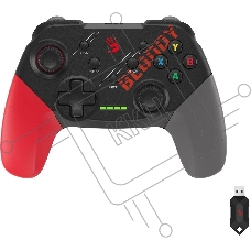 Геймпад A4Tech Bloody GPW50 Sports черный/красный USB Беспроводной виброотдача обратная связь